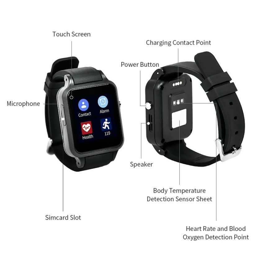 4G Children and Elderly Smart Watch with Positioning Calling 4G Children and Elderly Smart Watch with Positioning Calling