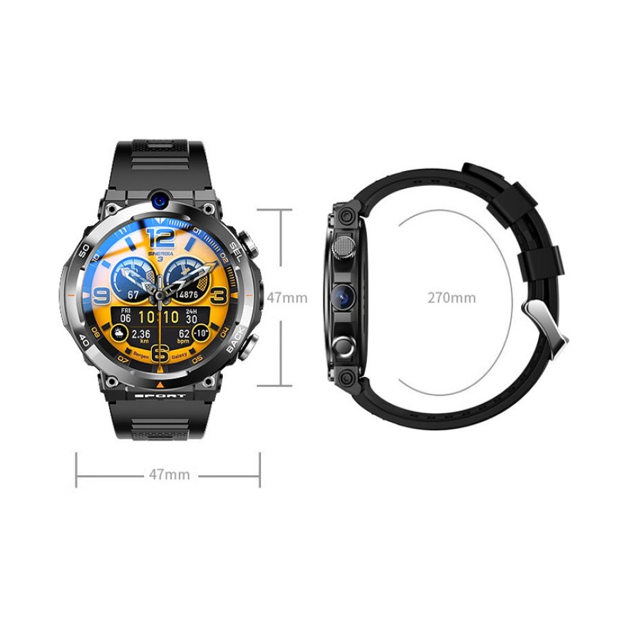 Smart Watch 1.39-inch HD Screen Card GPS Navigation Android System Large Battery Smart Watch 1.39-inch HD Screen Card GPS Navigation Android System Large Battery