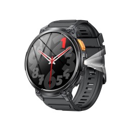 Smart Watch with Flashlight 1.85-inch Large Display Outdoor Fitness Watch Smart Watch with Flashlight 1.85-inch Large Display Outdoor Fitness Watch