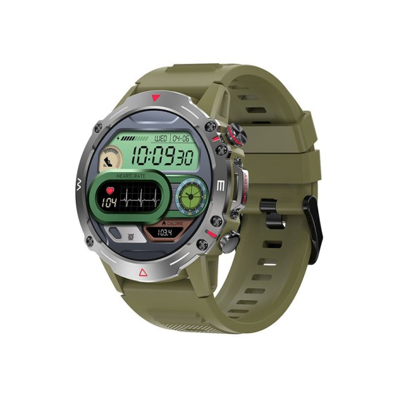 Fitness Watch Alloy Shell HD Screen Bluetooth Call