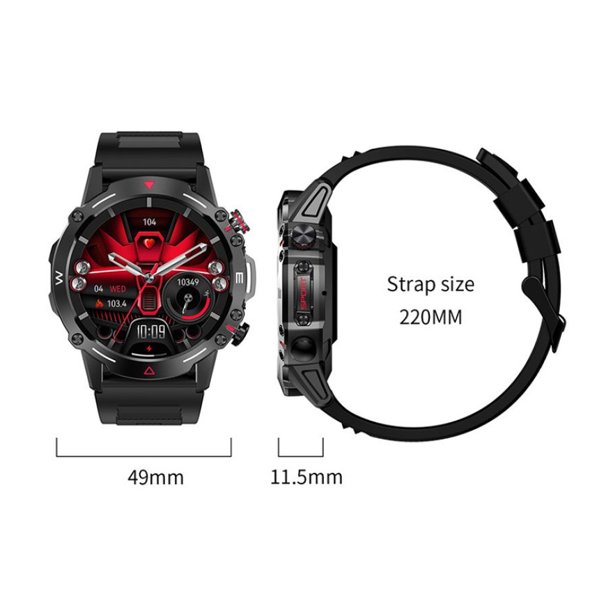Fitness Watch Alloy Shell HD Screen Bluetooth Call Fitness Watch Alloy Shell HD Screen Bluetooth Call