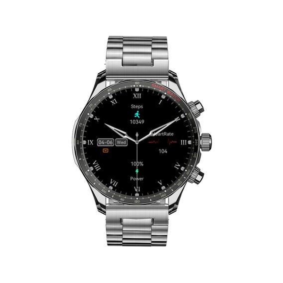 Men's Smart Watch 1.43-Inch HD Screen Heart Rate Monitoring