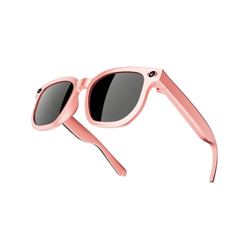 Smart Glasses with Camera and Noise Cancellation, 1200P Video Recording, 16GB Memory, AI Voice Assistant, for Hands-Free Vlogging Calls Smart Glasses with Camera and Noise Cancellation, 1200P Video Recording, 16GB Memory, AI Voice Assistant, for Hands-Free Vlogging Calls