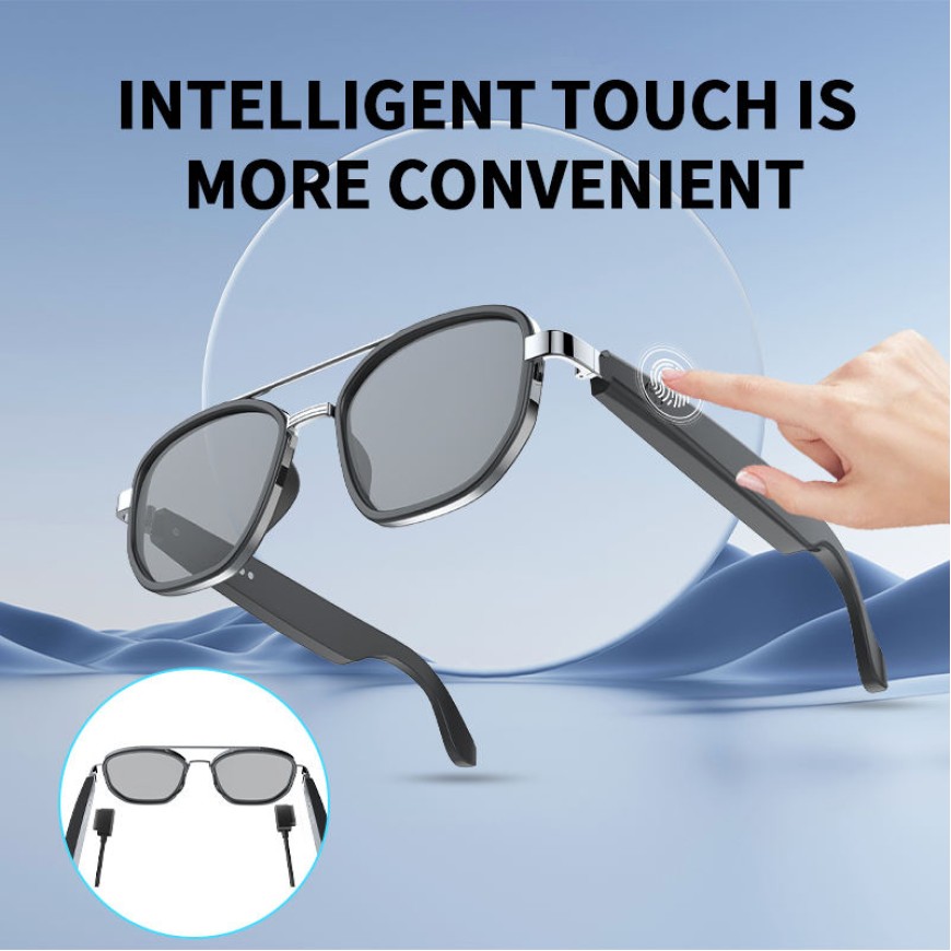 Retro Blue Light Blocking Anti-Fatigue Smart Glasses Retro Blue Light Blocking Anti-Fatigue Smart Glasses