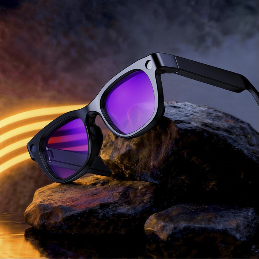 Smart Glasses Camera HD Photo Video Recording Real-Time Translation AI Call Music Touch Control Smart Glasses Camera HD Photo Video Recording Real-Time Translation AI Call Music Touch Control