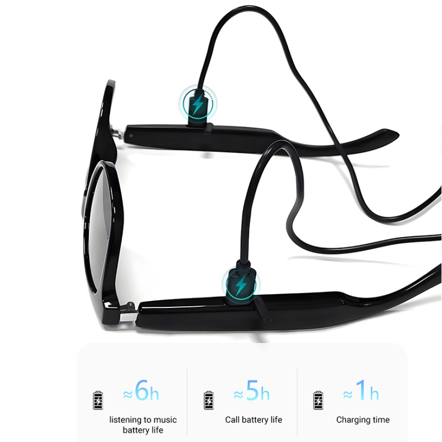 Frameless Smart Glasses Hands-Free Calling Wireless Headphones AI Assistant Real-Time Translation Frameless Smart Glasses Hands-Free Calling Wireless Headphones AI Assistant Real-Time Translation