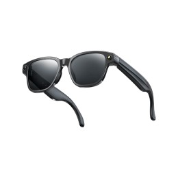 Smart glasses support AI and a microphone. Smart glasses support AI and a microphone.