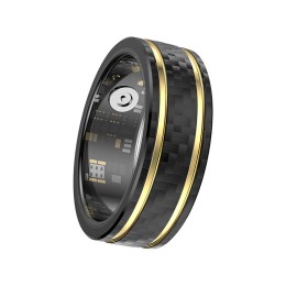 Smart Ring with Steps, Calorie, Heart Rate, Blood Oxygen Monitoring Finger Ring