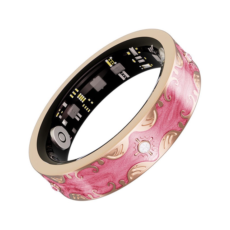 Special Colored Design Smart Ring Stainless Steel Waterproof Health Monitoring Special Colored Design Smart Ring Stainless Steel Waterproof Health Monitoring