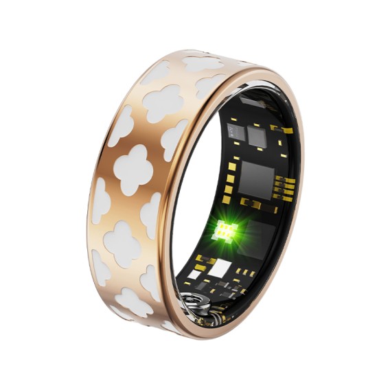 R10M Smart Ring Bt5.0 Talk Heart Rate Blood Pressure Health Tracker