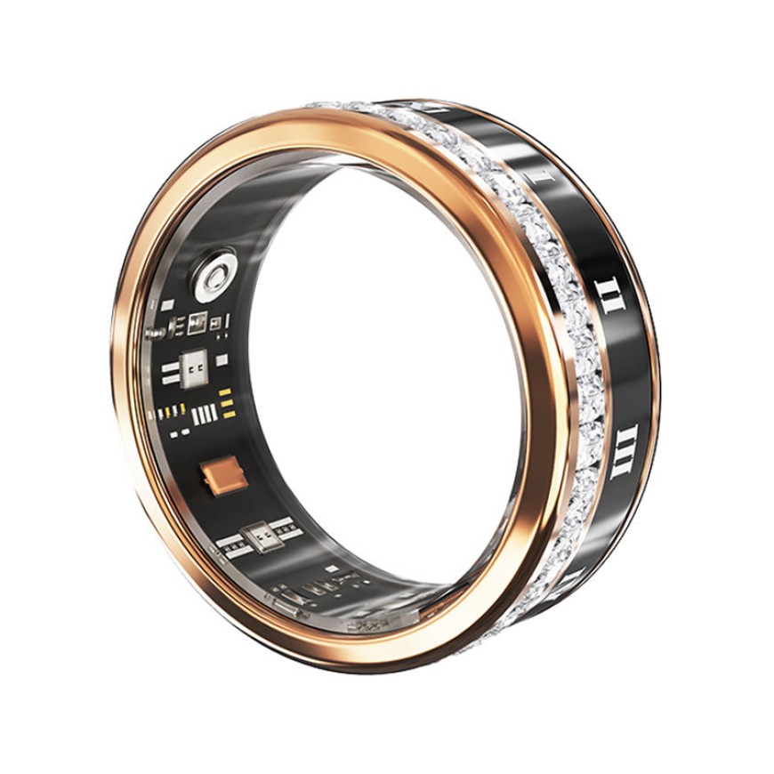 Smart Ring V2 with Diamond 5ATM Waterproof Health Monitoring Smart Ring V2 with Diamond 5ATM Waterproof Health Monitoring