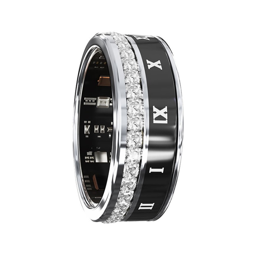 Smart Ring V2 with Diamond 5ATM Waterproof Health Monitoring Smart Ring V2 with Diamond 5ATM Waterproof Health Monitoring