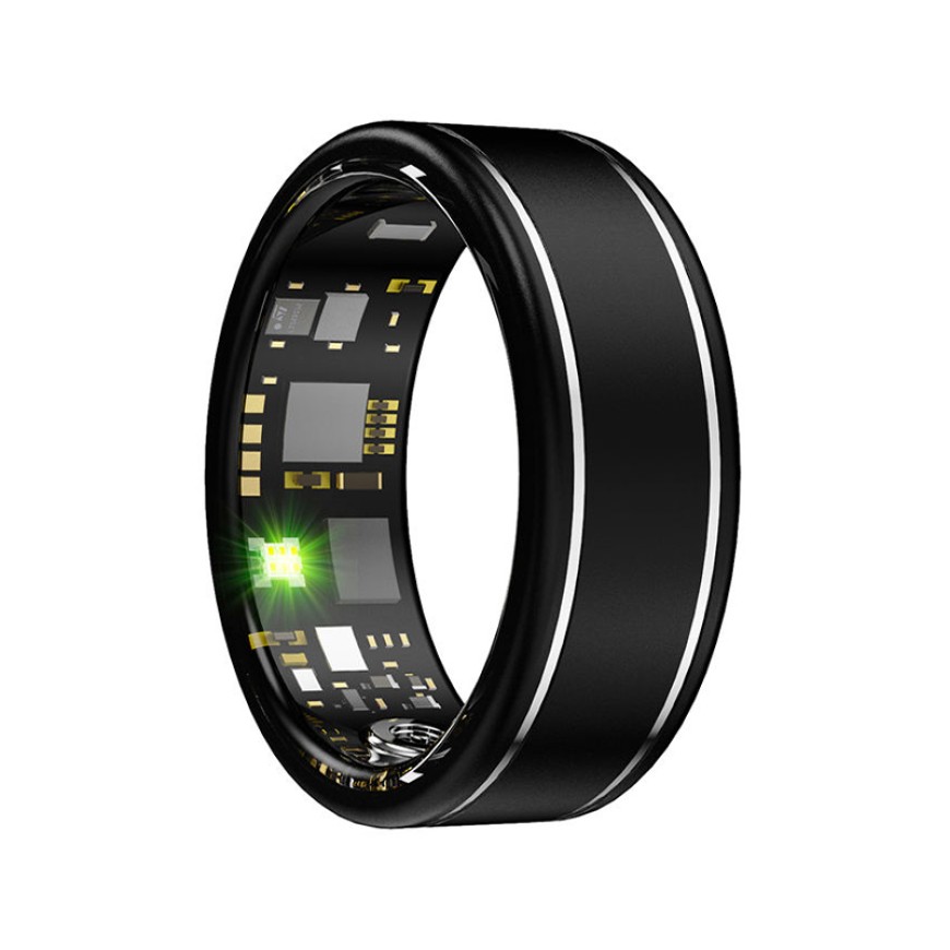 Aluminum Alloy Smart Ring R10M Remote Control Heart Rate Sleep Monitoring Aluminum Alloy Smart Ring R10M Remote Control Heart Rate Sleep Monitoring