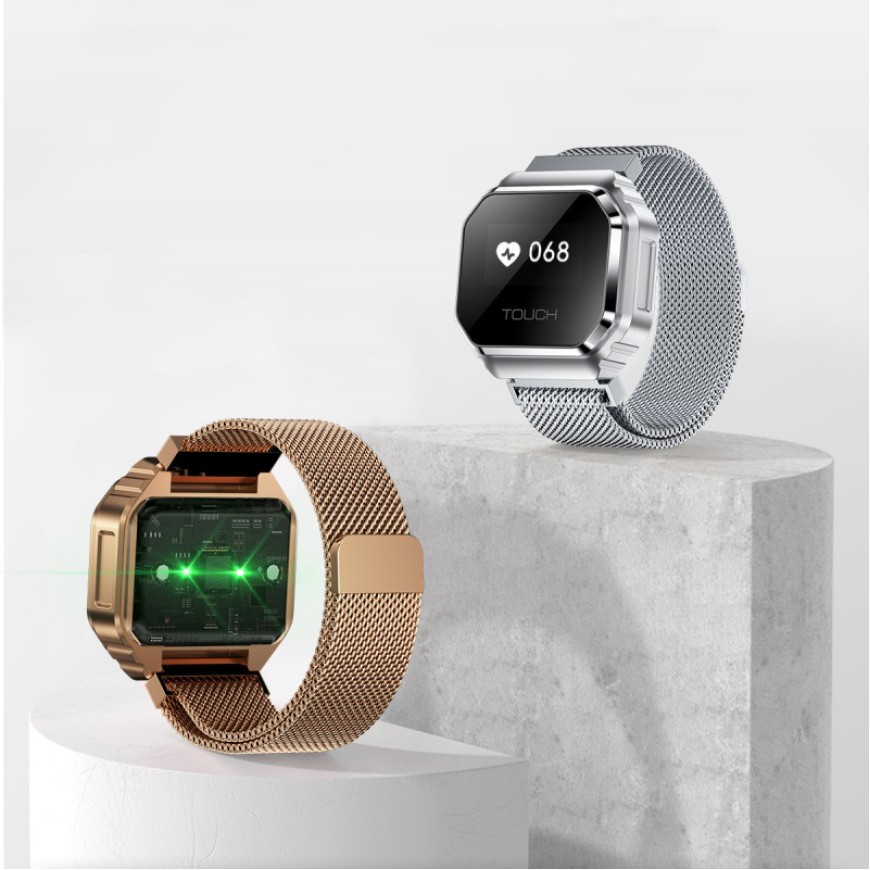 Smart Watch Ring with Display, 5ATM Waterproof, Blood Oxygen Monitoring and Sports Modes Smart Watch Ring with Display, 5ATM Waterproof, Blood Oxygen Monitoring and Sports Modes