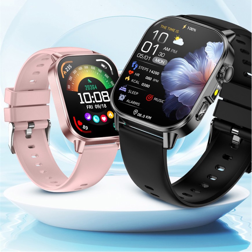 Smart Watch ECG Health Monitor SpO2 Bluetooth Call 2.0 Inch Large Display Waterproof Sports Watch Smart Watch ECG Health Monitor SpO2 Bluetooth Call 2.0 Inch Large Display Waterproof Sports Watch