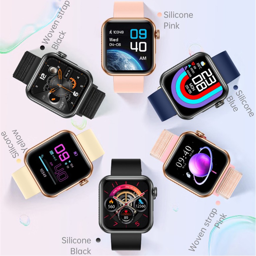 Smart Watch 1.72 Inch HD Display Bluetooth Call Heart Rate Blood Oxygen Monitor Sports Waterproof Smart Watch 1.72 Inch HD Display Bluetooth Call Heart Rate Blood Oxygen Monitor Sports Waterproof