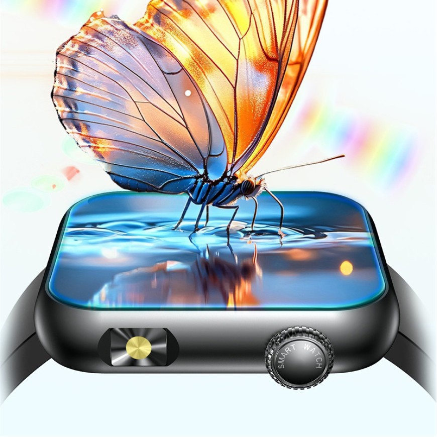 Smart Watch 1.72 Inch HD Display Bluetooth Call Heart Rate Blood Oxygen Monitor Sports Waterproof Smart Watch 1.72 Inch HD Display Bluetooth Call Heart Rate Blood Oxygen Monitor Sports Waterproof