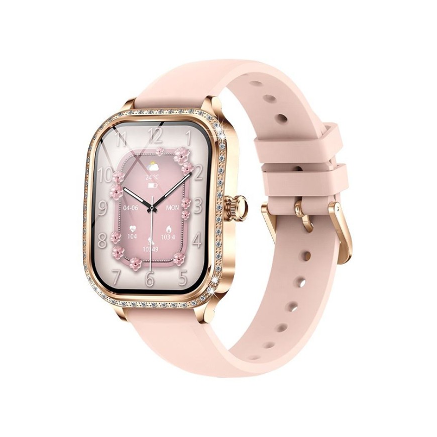 1.75-inch HD Curved Screen IP68 Waterproof Heart Rate Blood Oxygen Women's Health Smart Watch 1.75-inch HD Curved Screen IP68 Waterproof Heart Rate Blood Oxygen Women's Health Smart Watch