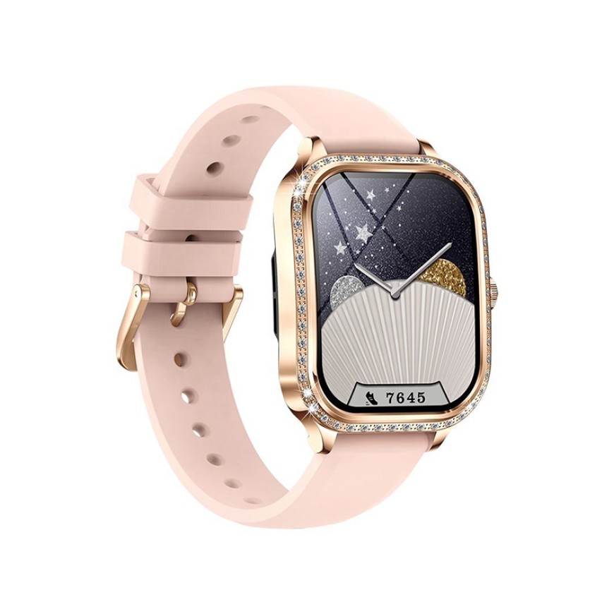 1.75-inch HD Curved Screen IP68 Waterproof Heart Rate Blood Oxygen Women's Health Smart Watch 1.75-inch HD Curved Screen IP68 Waterproof Heart Rate Blood Oxygen Women's Health Smart Watch