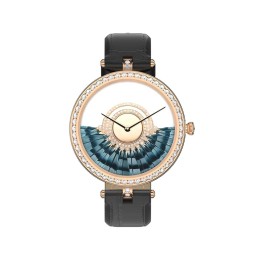 Ladies Smart Watch 1.32 Inch Round Full Screen Bluetooth Call Heart Rate Sleep Monitor
