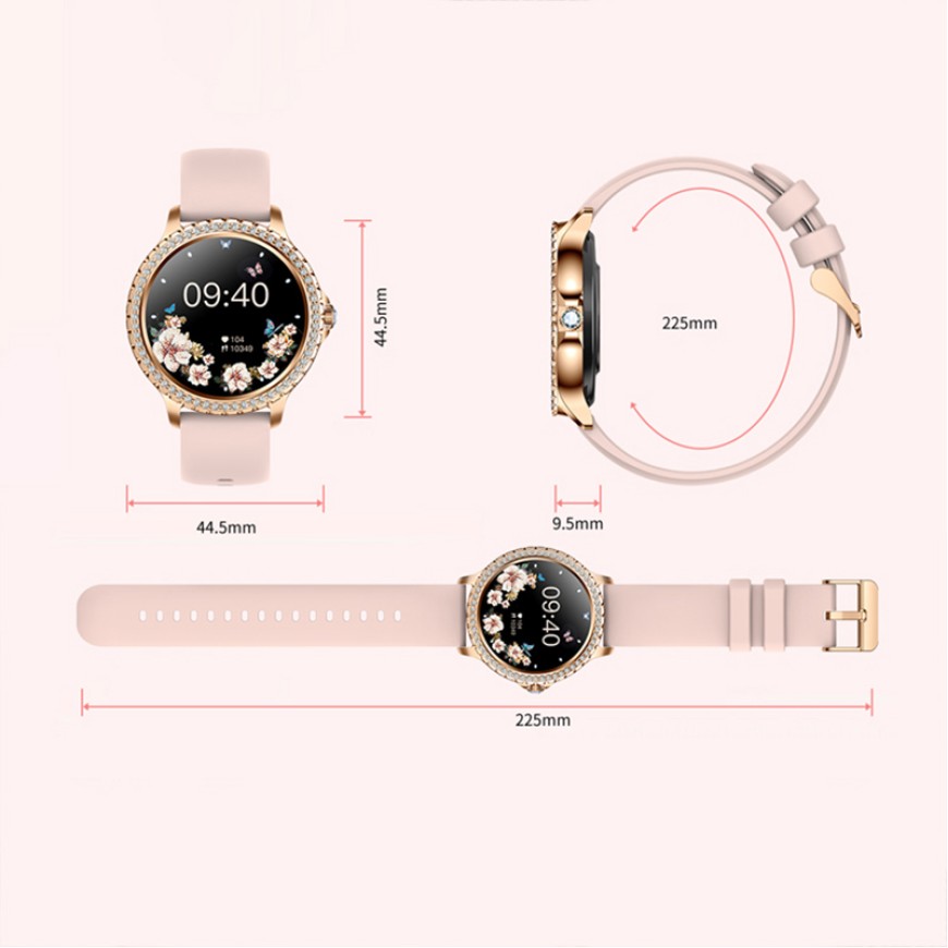 Popular Women Smartwatch Diamond 1.32-Inch Fitness Bracelet Popular Women Smartwatch Diamond 1.32-Inch Fitness Bracelet